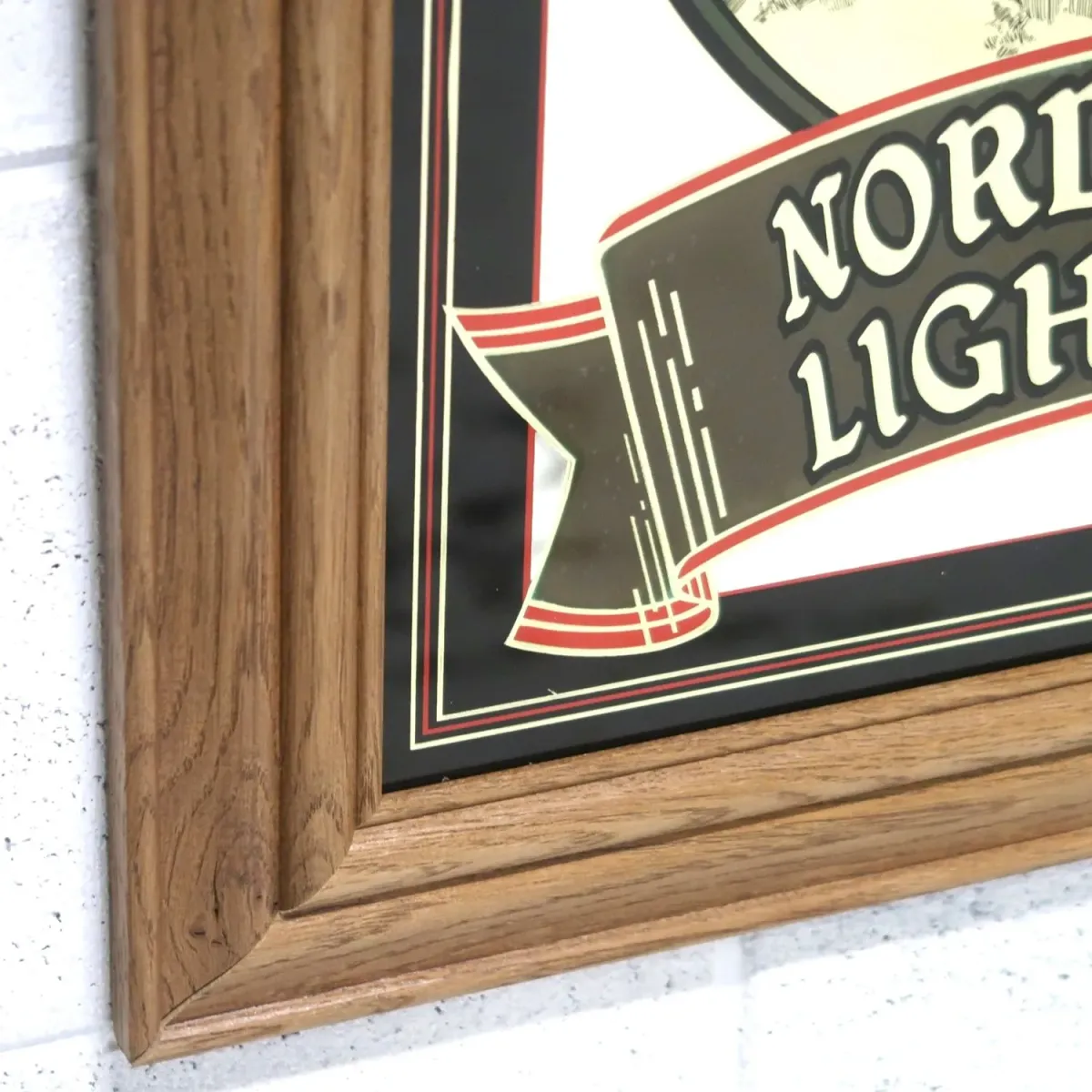 NORDIK WOLF LIGHT ビンテージ パブミラー