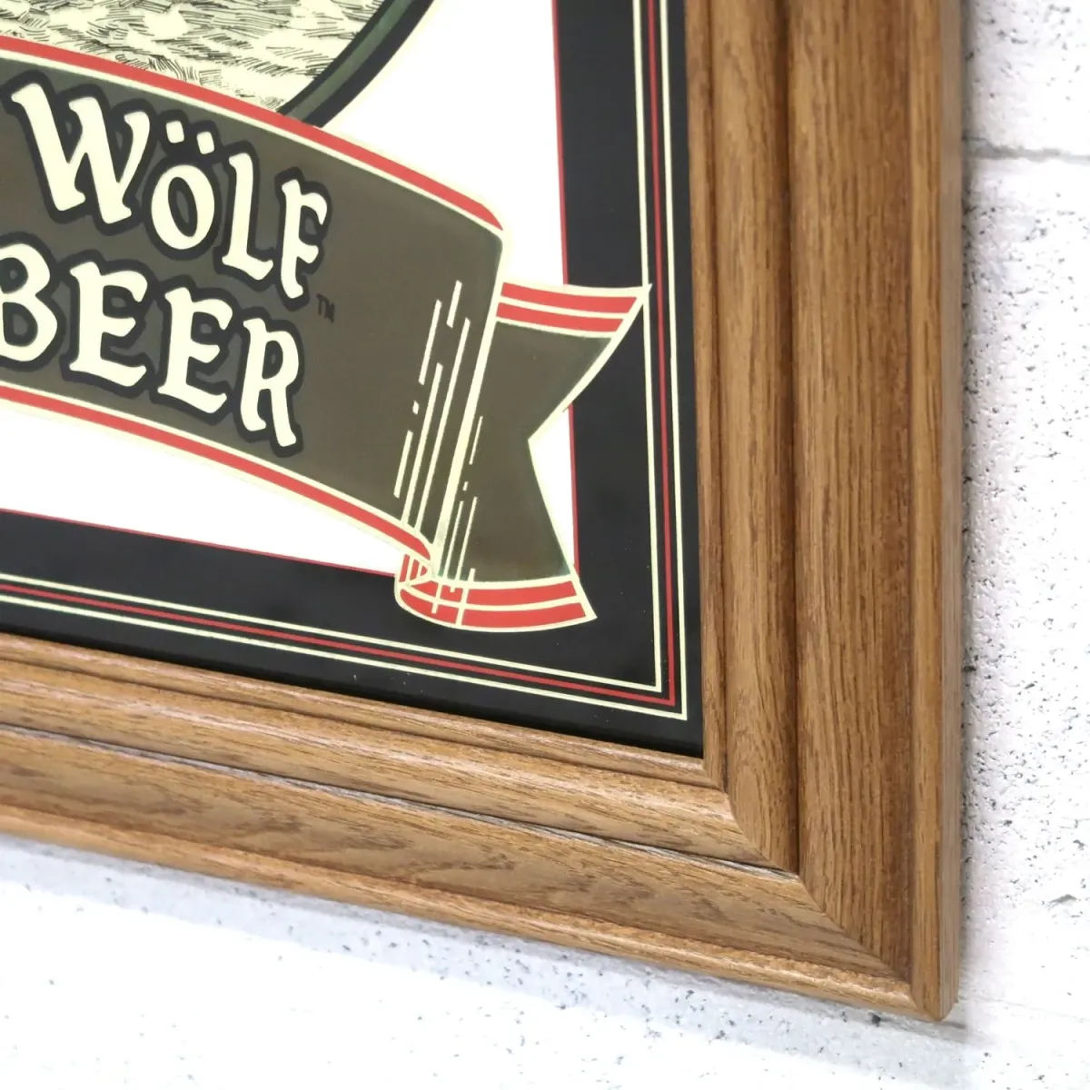 NORDIK WOLF LIGHT ビンテージ パブミラー