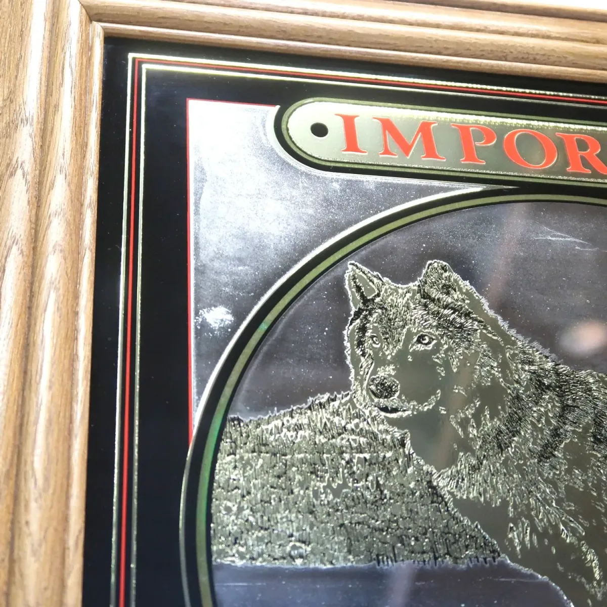 NORDIK WOLF LIGHT ビンテージ パブミラー