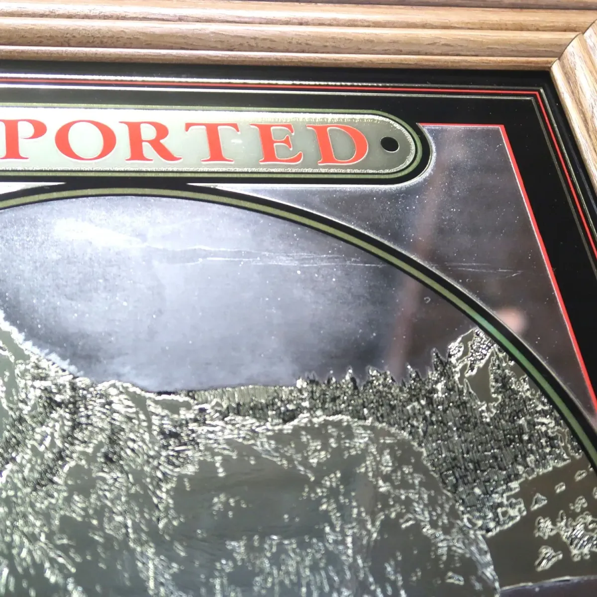 NORDIK WOLF LIGHT ビンテージ パブミラー