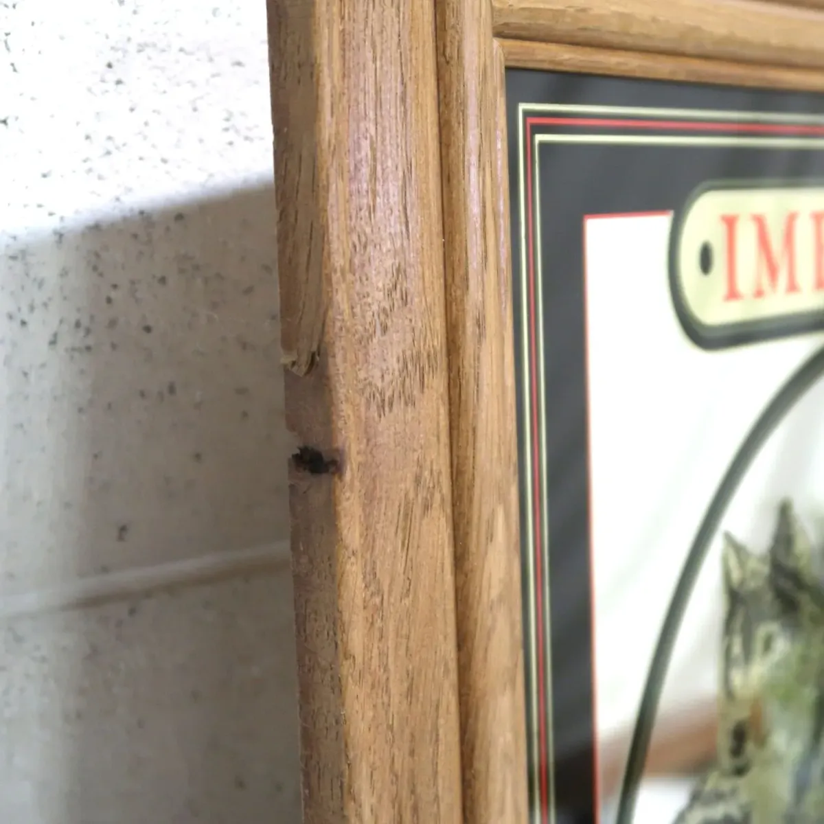 NORDIK WOLF LIGHT ビンテージ パブミラー