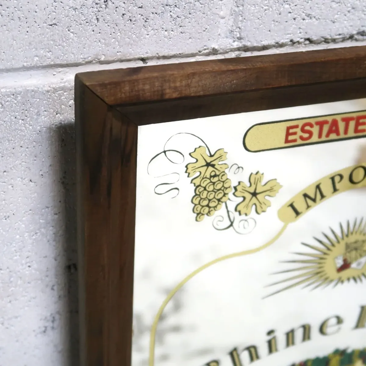 Rhine Bear ビンテージ パブミラー