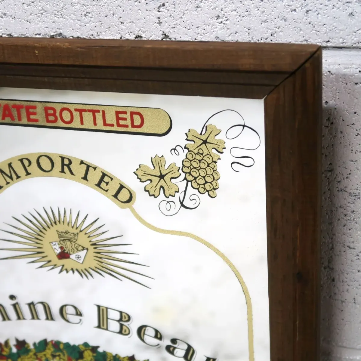 Rhine Bear ビンテージ パブミラー