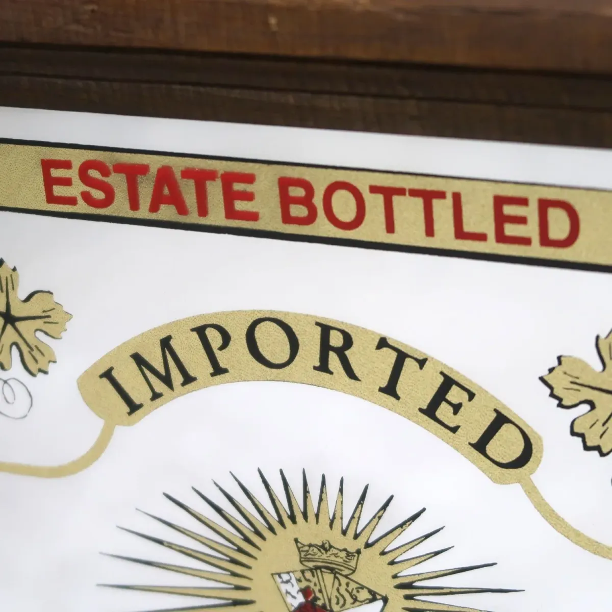 Rhine Bear ビンテージ パブミラー