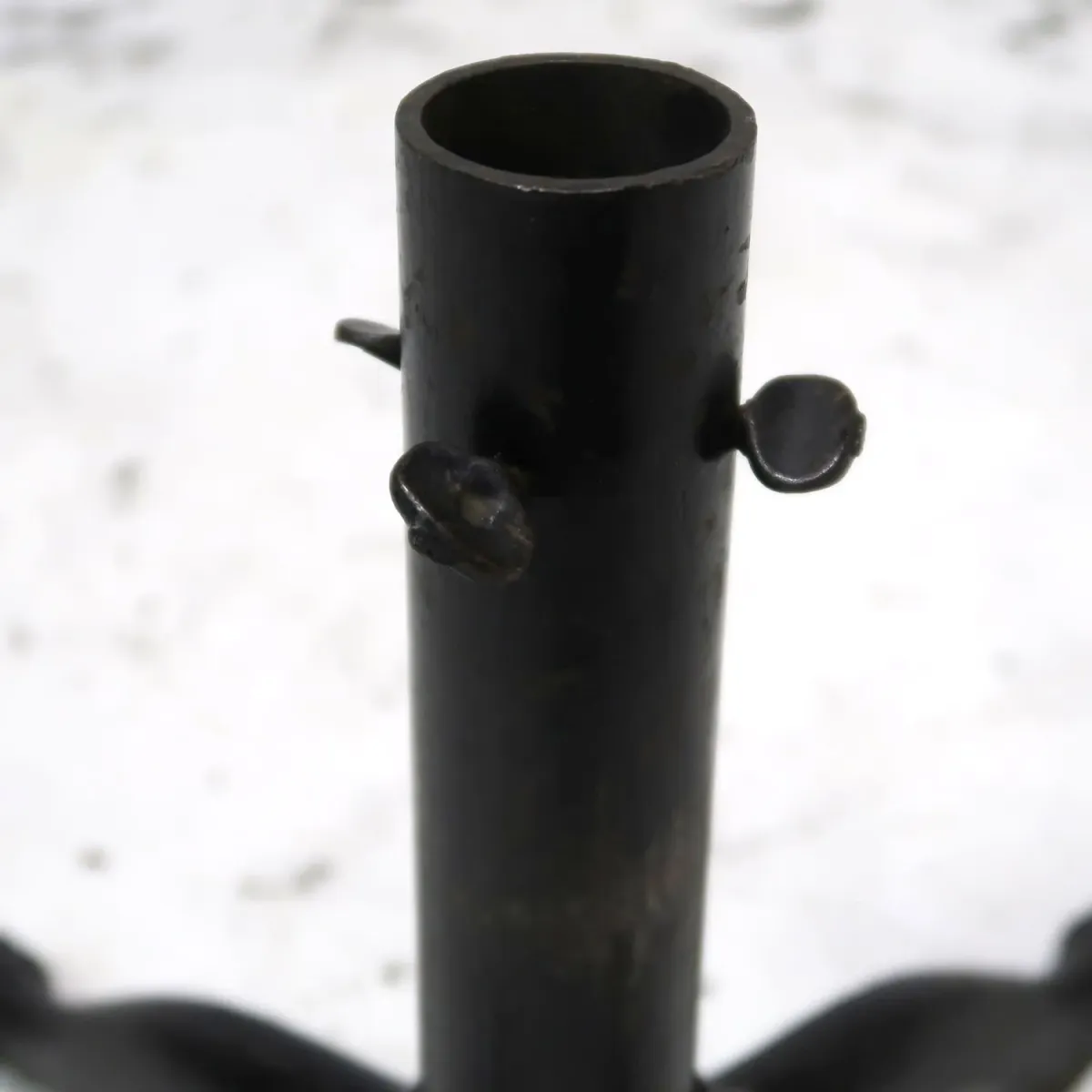 アンティーク アイアン フラッグポールスタンド