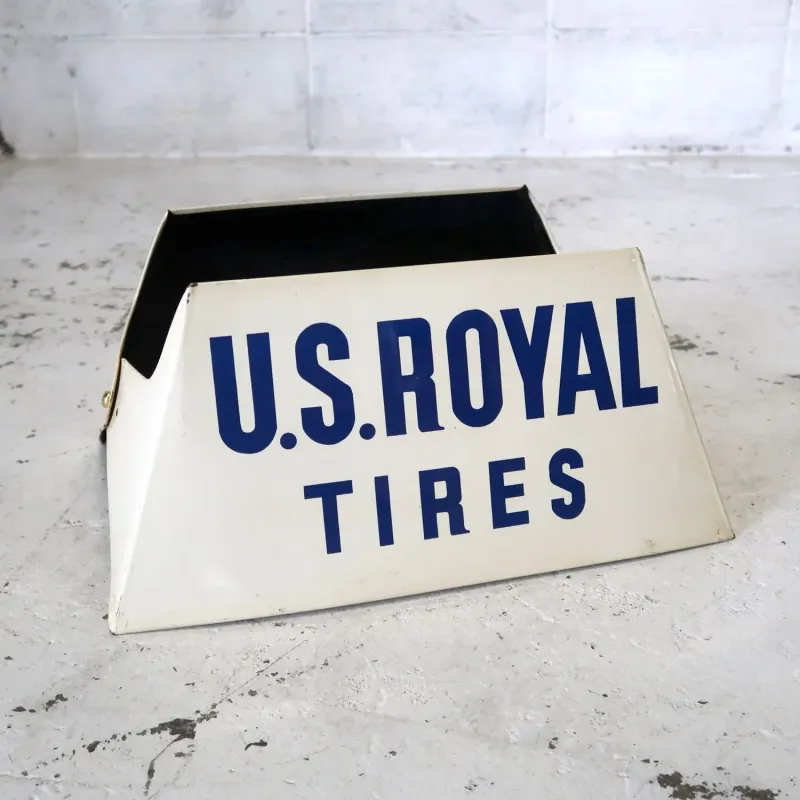U.S. ROYAL TIRES ビンテージ タイヤディスプレイラック