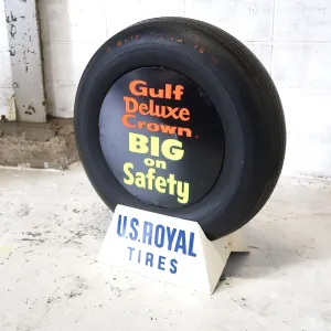 U.S. ROYAL TIRES ビンテージ タイヤディスプレイラック