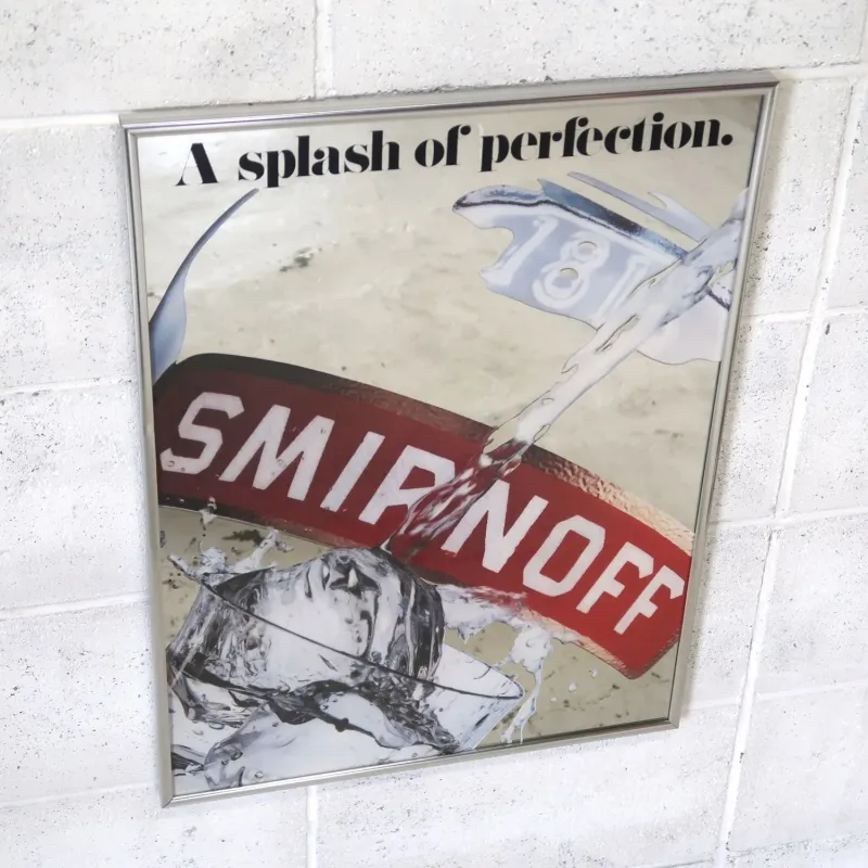 SMIRNOFF ビンテージ パブミラー