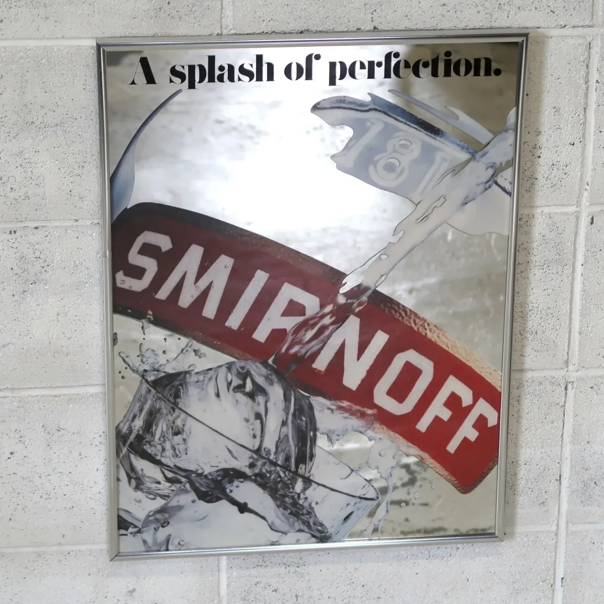 SMIRNOFF ビンテージ パブミラー