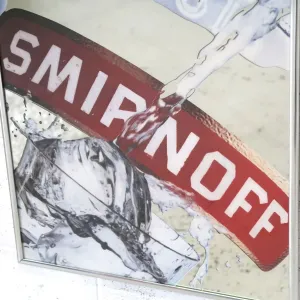 SMIRNOFF ビンテージ パブミラー