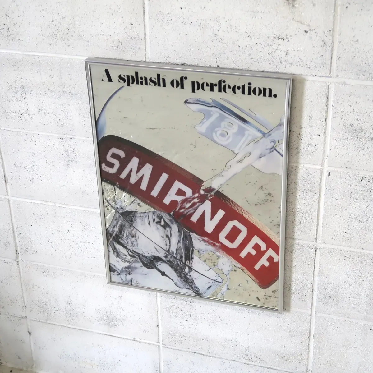 SMIRNOFF ビンテージ パブミラー