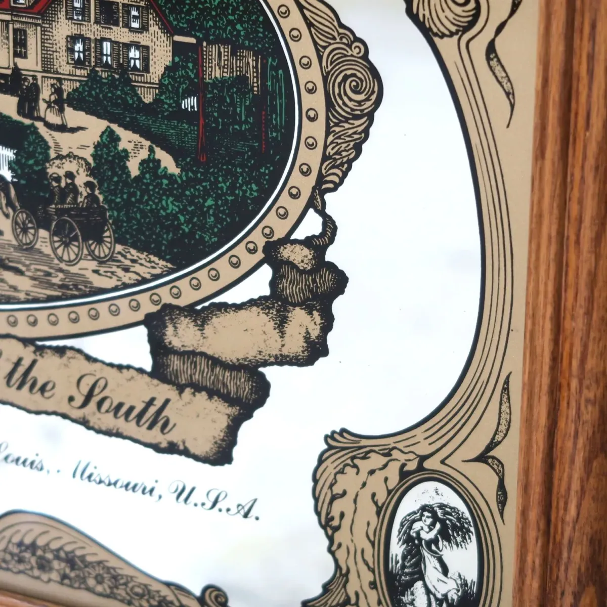 SOUTHERN COMFORT ビンテージ パブミラー