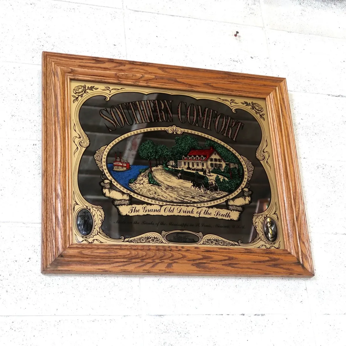 SOUTHERN COMFORT ビンテージ パブミラー