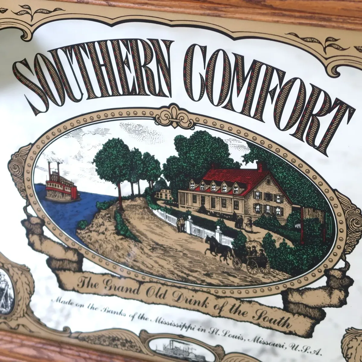 SOUTHERN COMFORT ビンテージ パブミラー