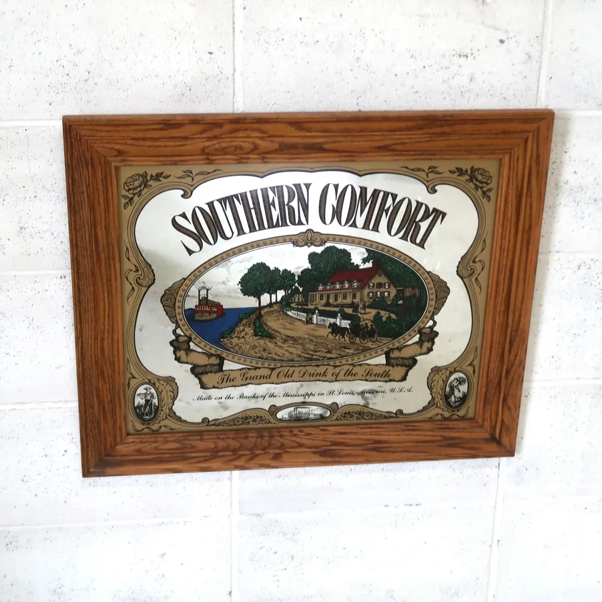 SOUTHERN COMFORT ビンテージ パブミラー