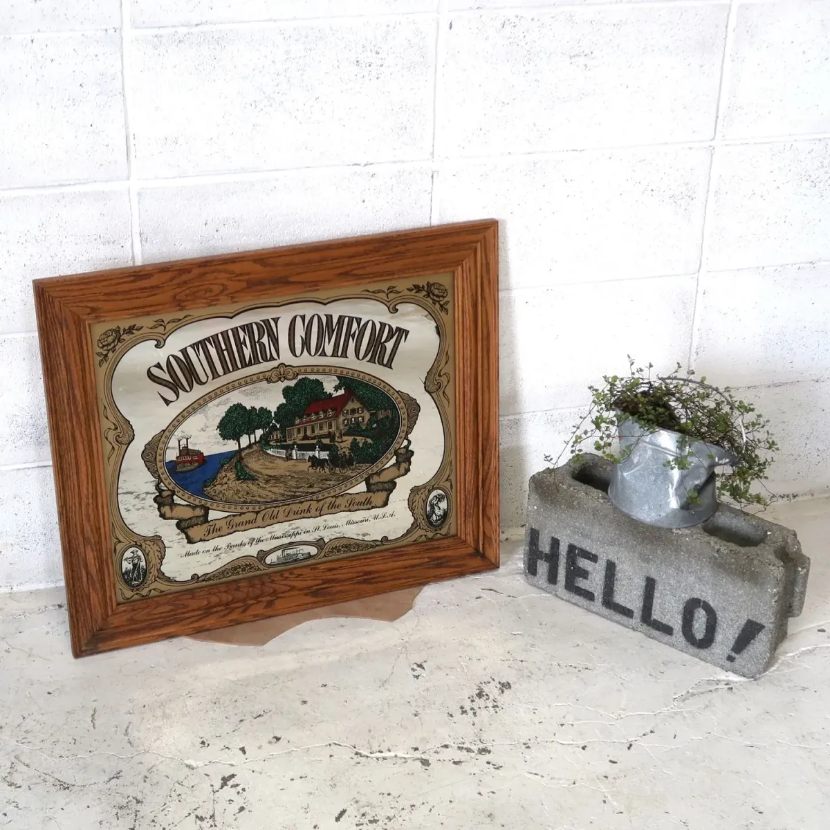 SOUTHERN COMFORT ビンテージ パブミラー