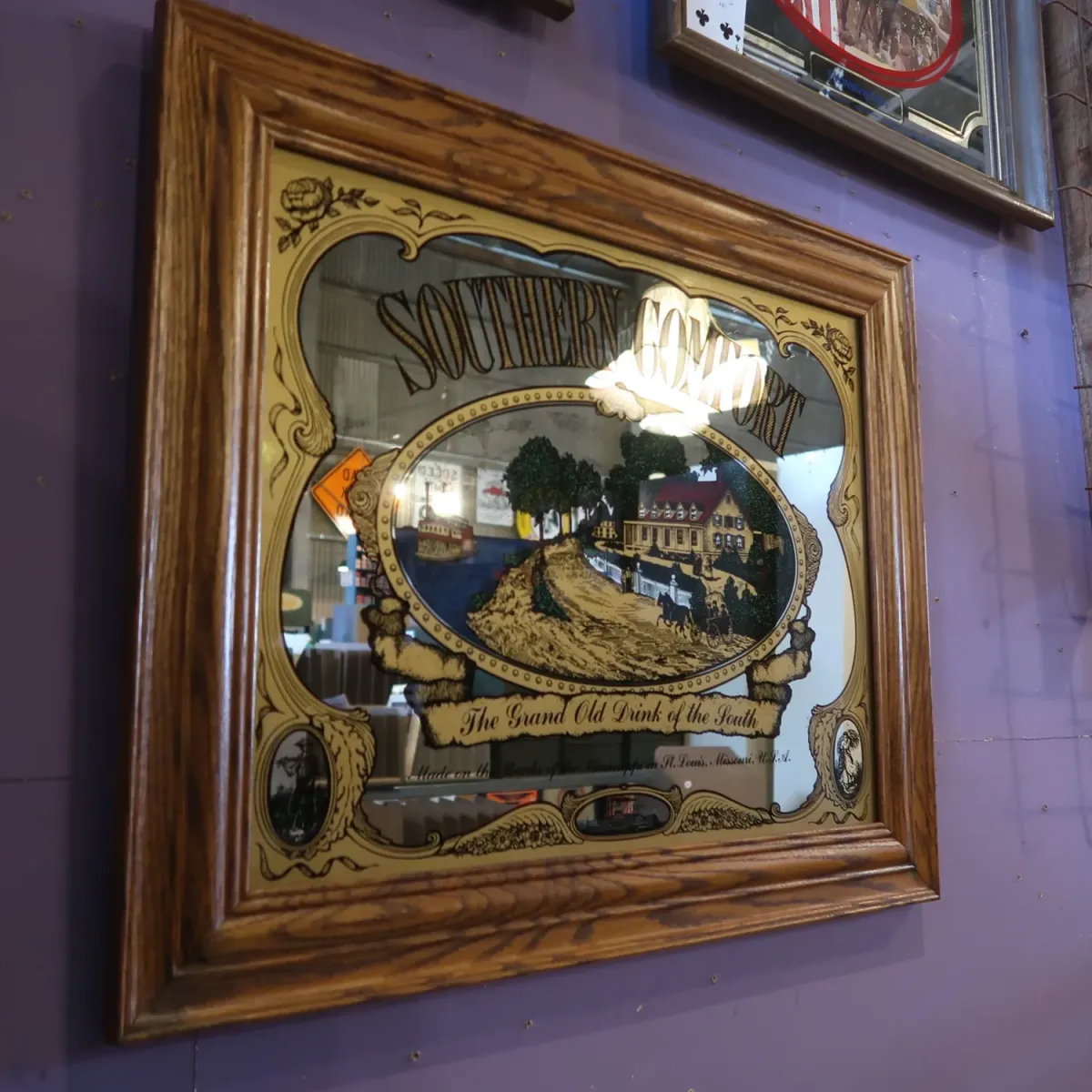 SOUTHERN COMFORT ビンテージ パブミラー
