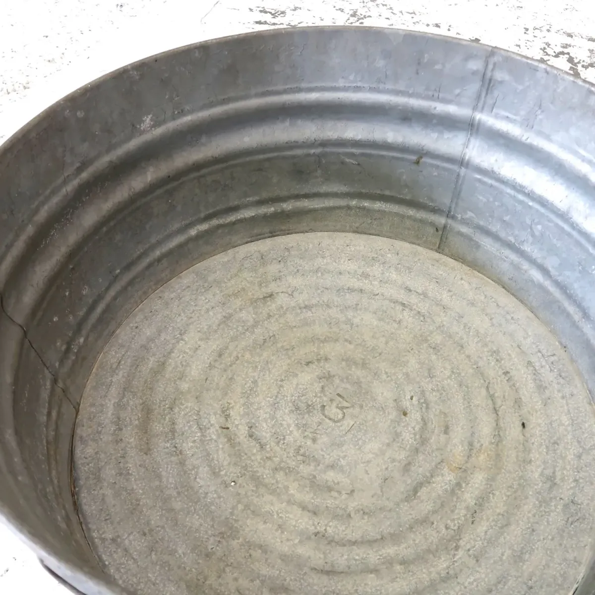 ビンテージ ウォッシュタブ バケツ