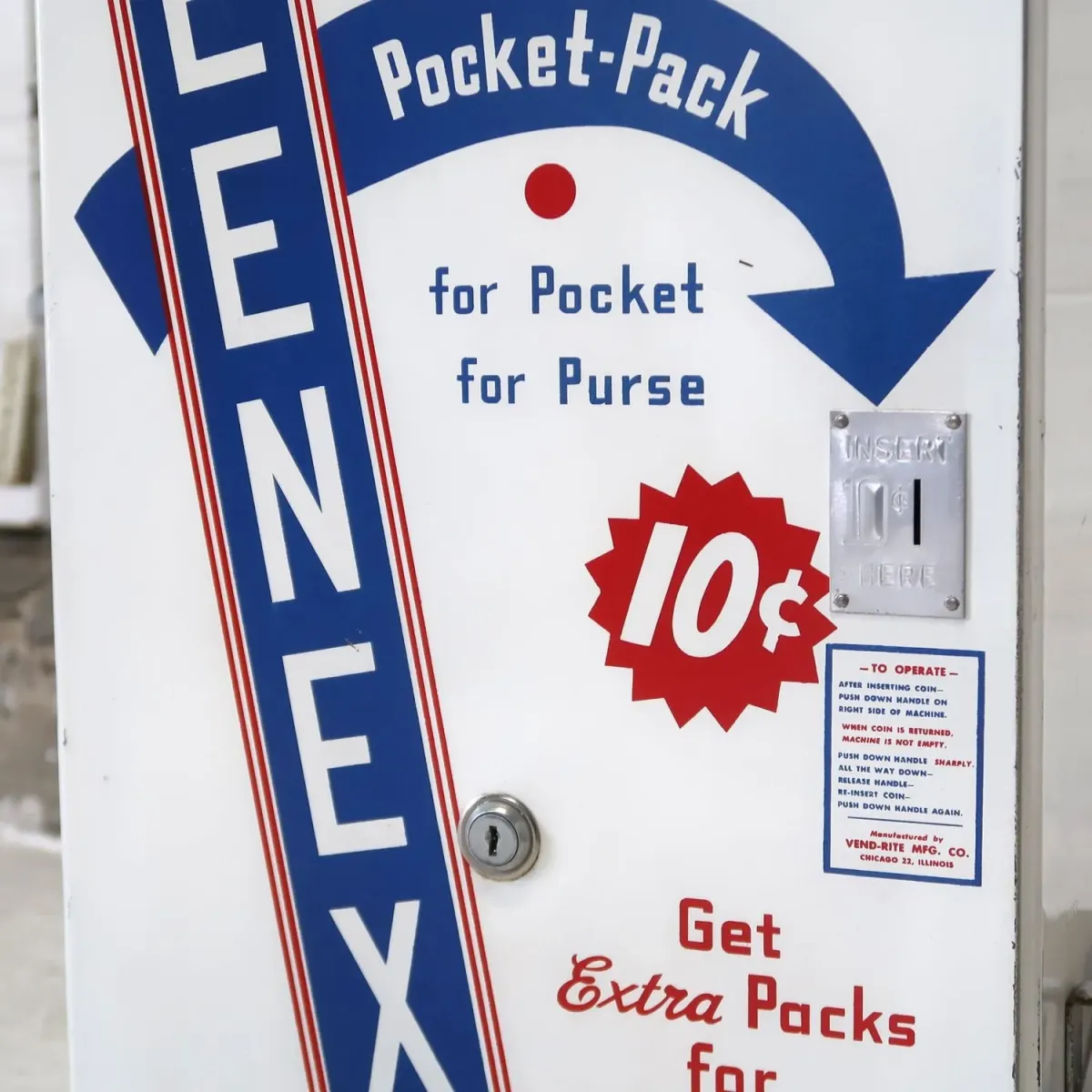 KLEENEX ビンテージ ベンディングマシン