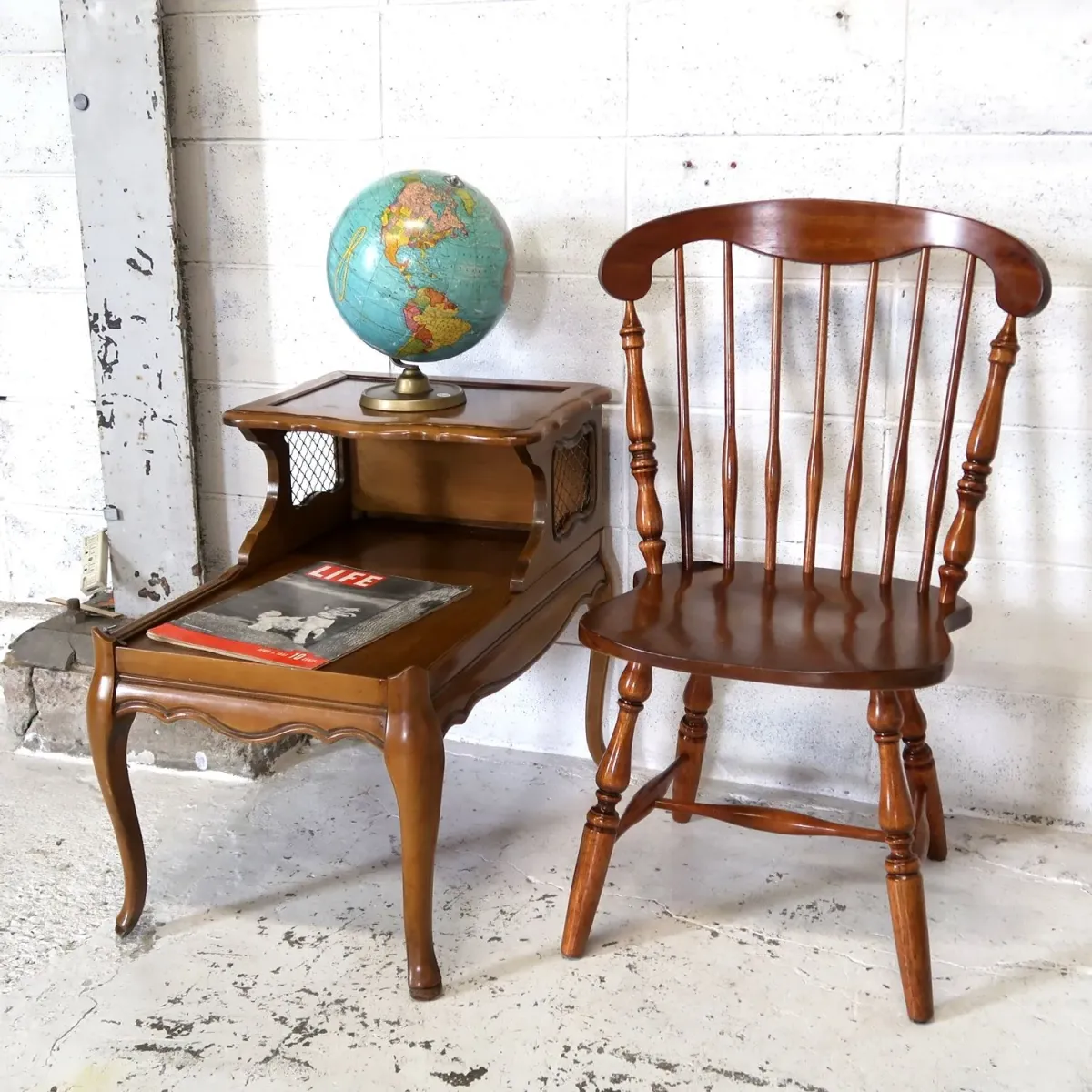 アンティーク ステップエンドテーブル