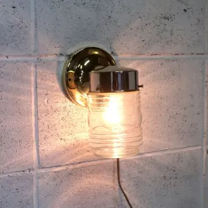 クリアガラス ブラケットランプ