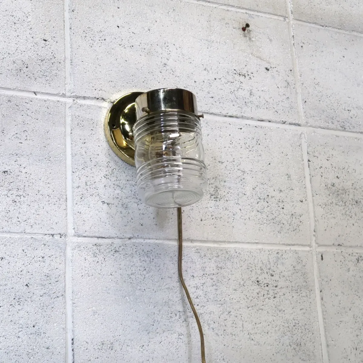 クリアガラス ブラケットランプ