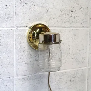 クリアガラス ブラケットランプ