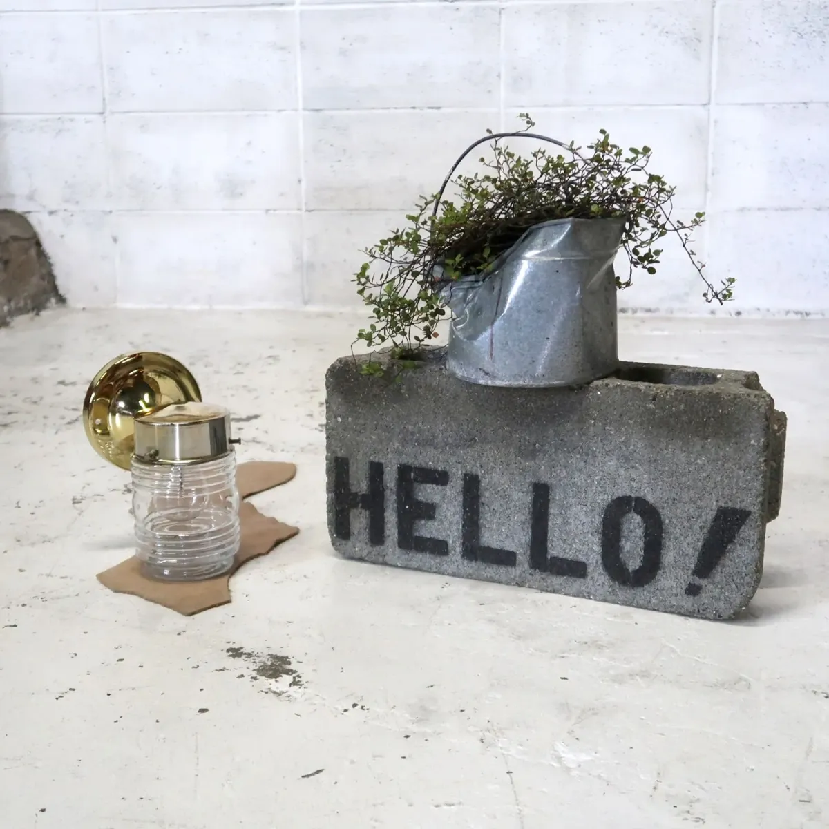 クリアガラス ブラケットランプ