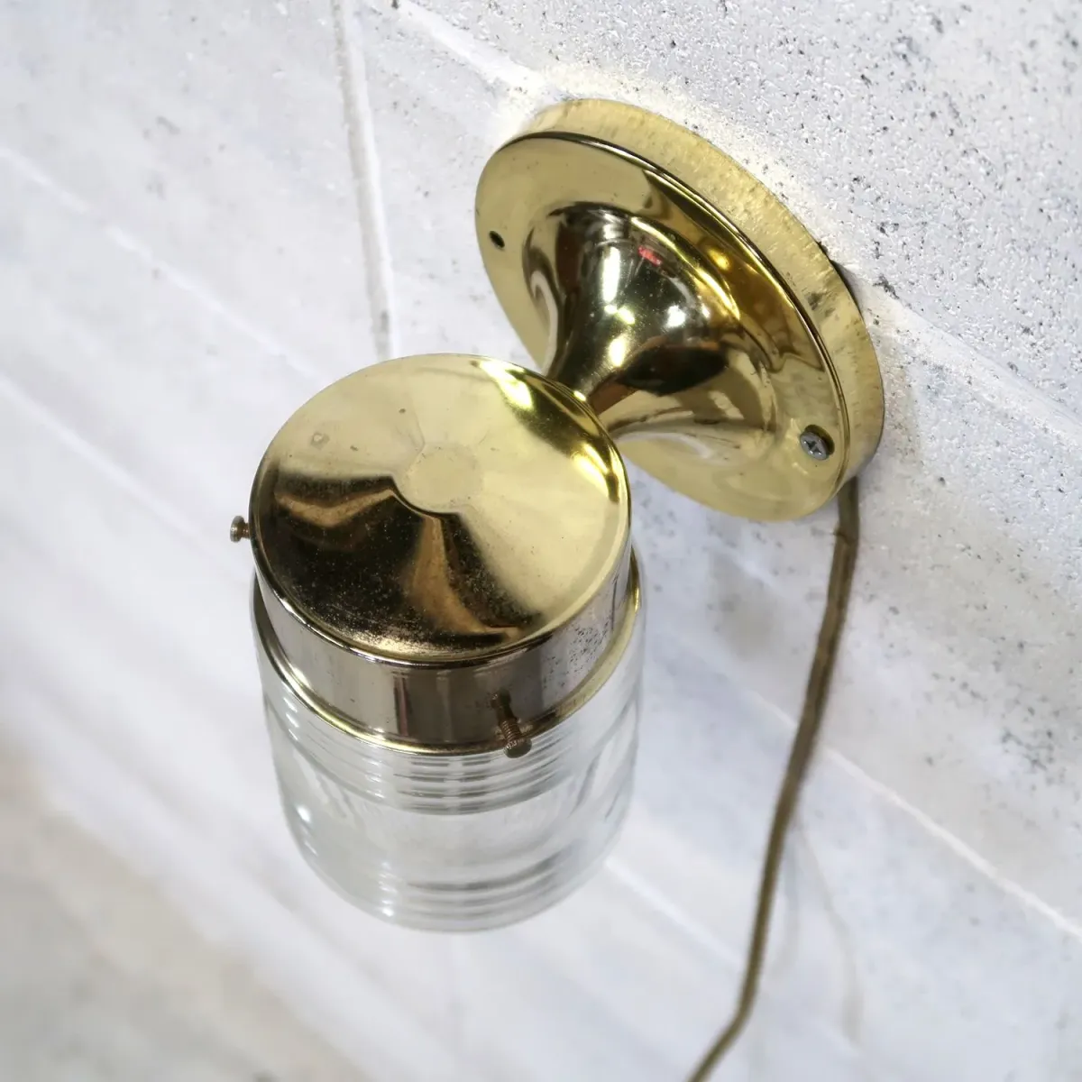 クリアガラス ブラケットランプ