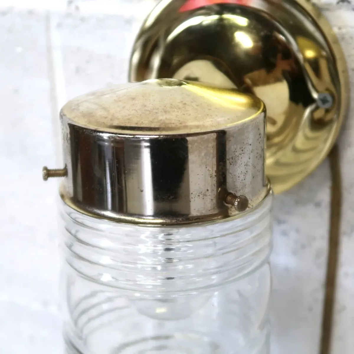 クリアガラス ブラケットランプ