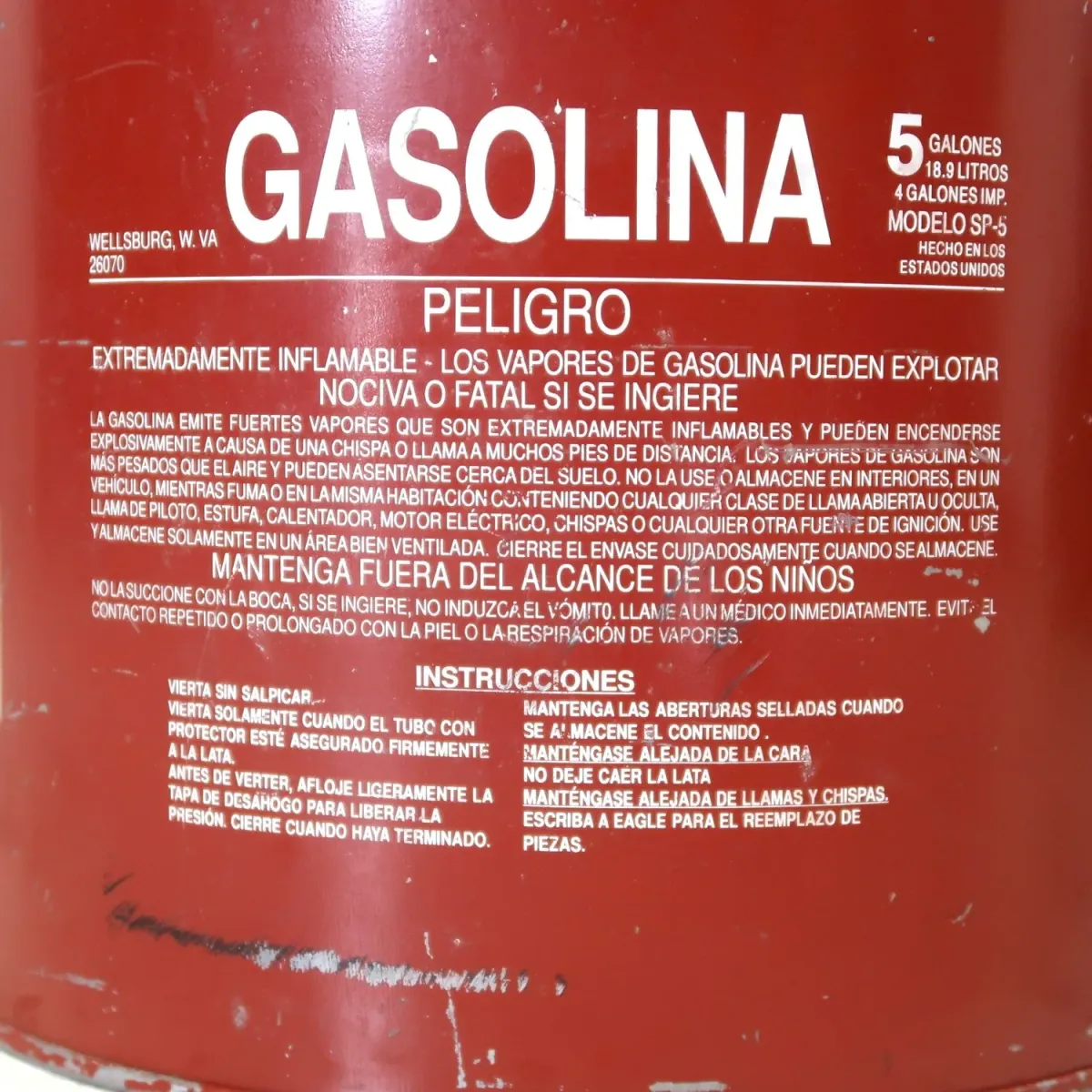 EAGLE ガソリン缶