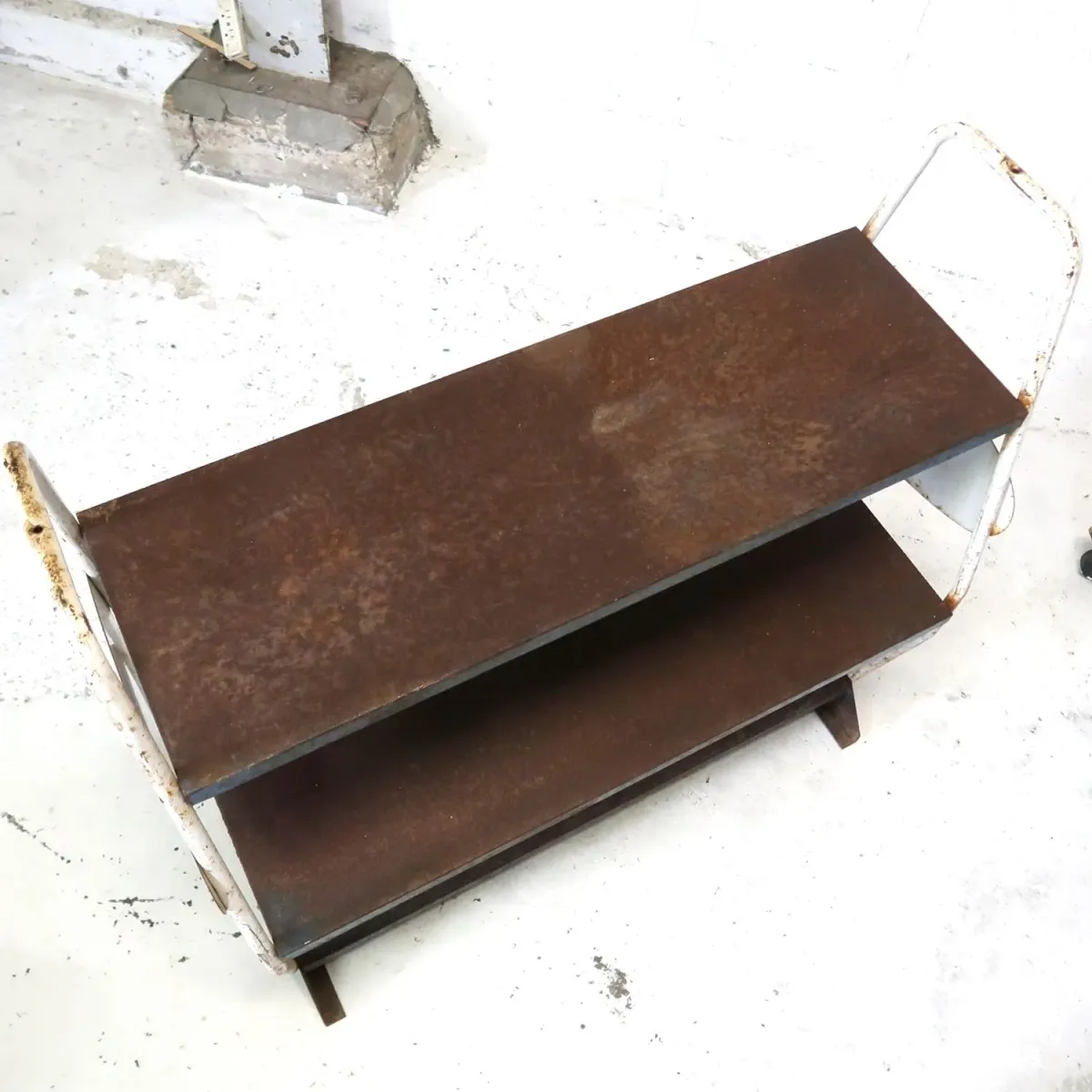 DELCO ビンテージ メタルシェルフ