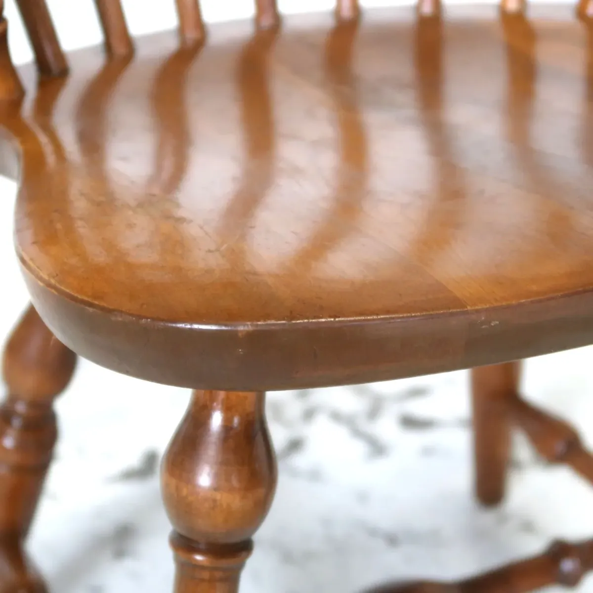 S.Bent&Bros アンティーク ウッド キャプテンチェア