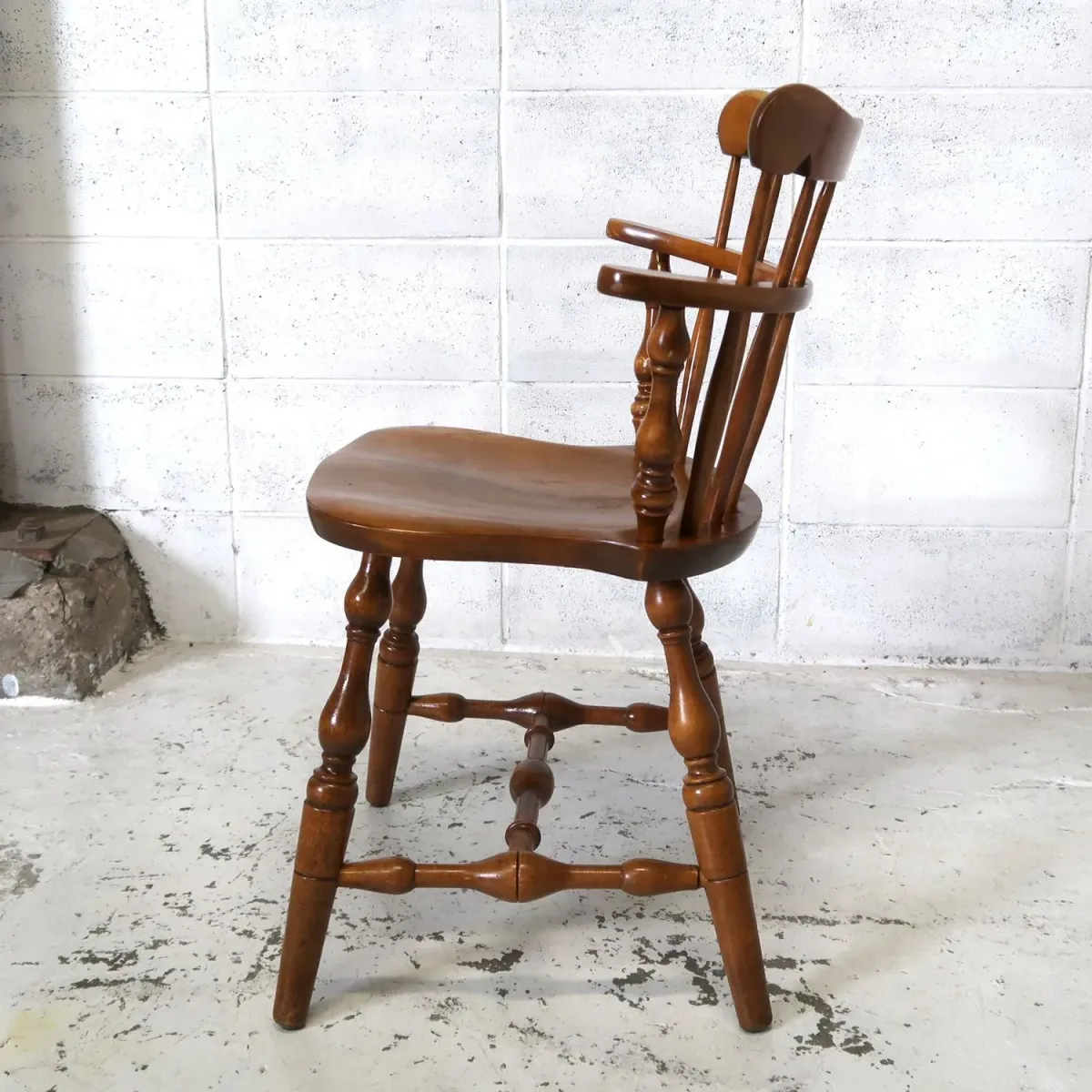 S.Bent&Bros アンティーク ウッド キャプテンチェア