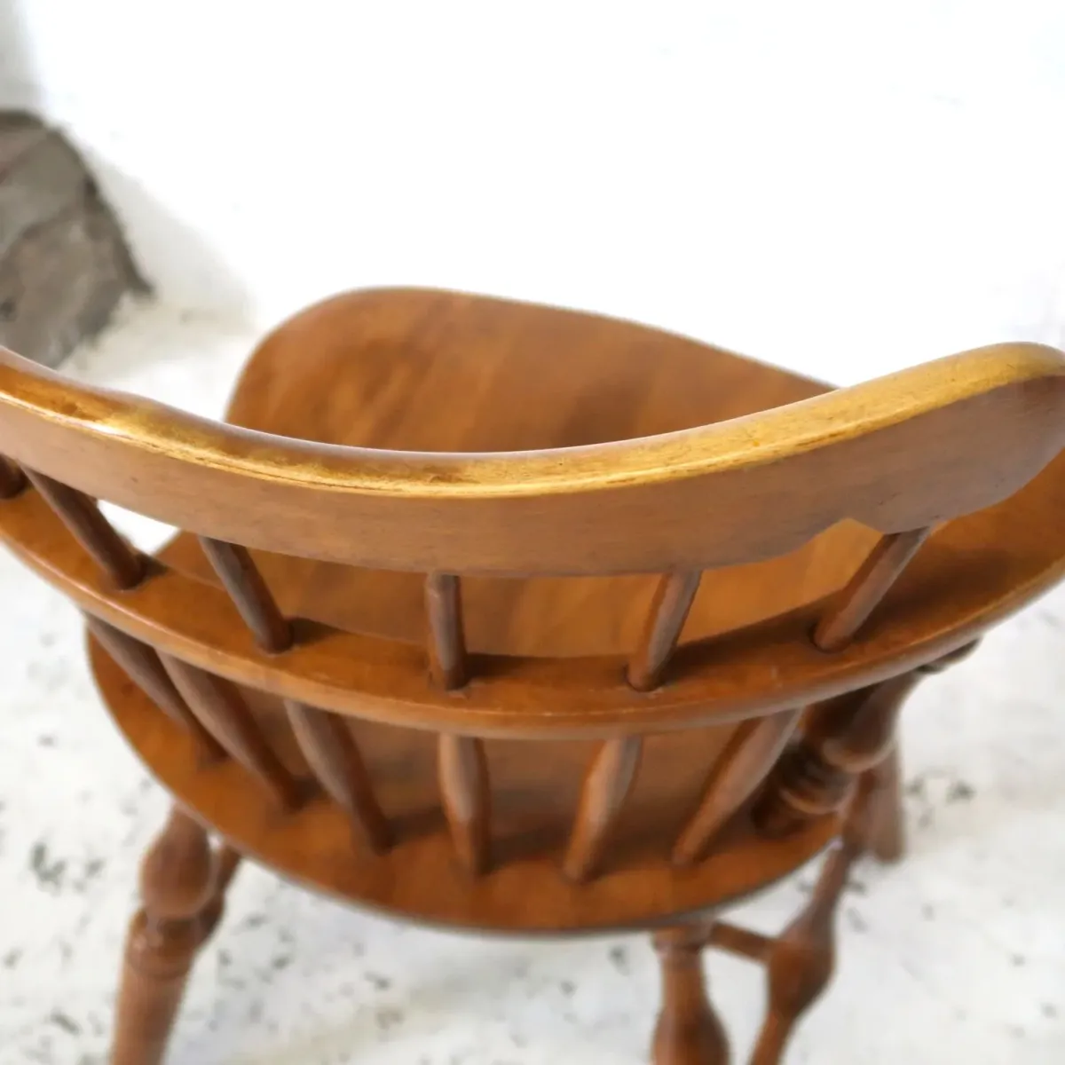 S.Bent&Bros アンティーク ウッド キャプテンチェア