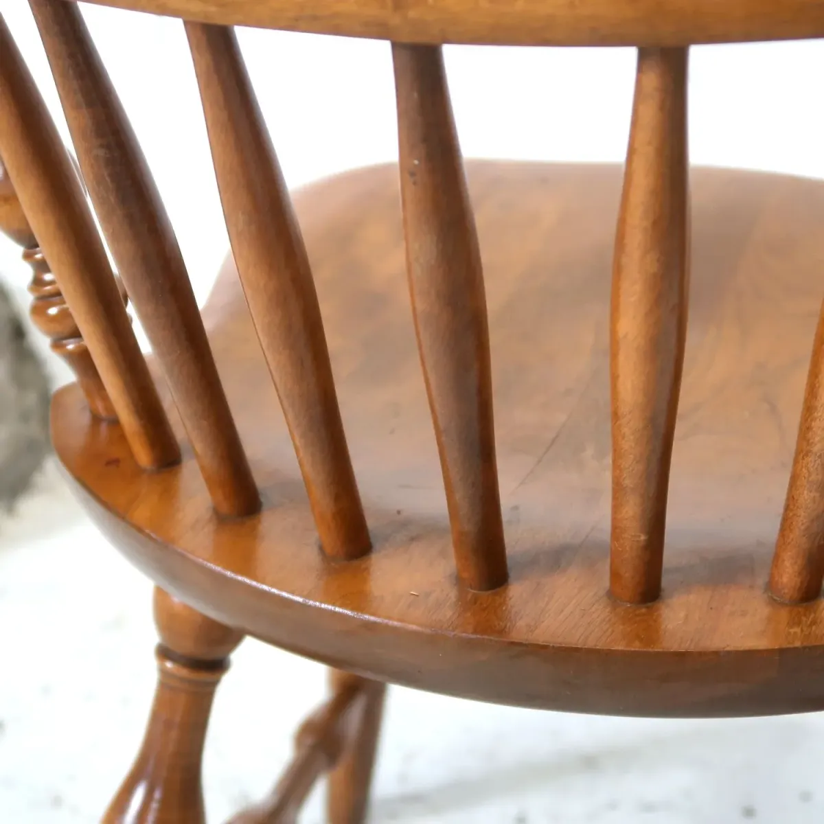 S.Bent&Bros アンティーク ウッド キャプテンチェア