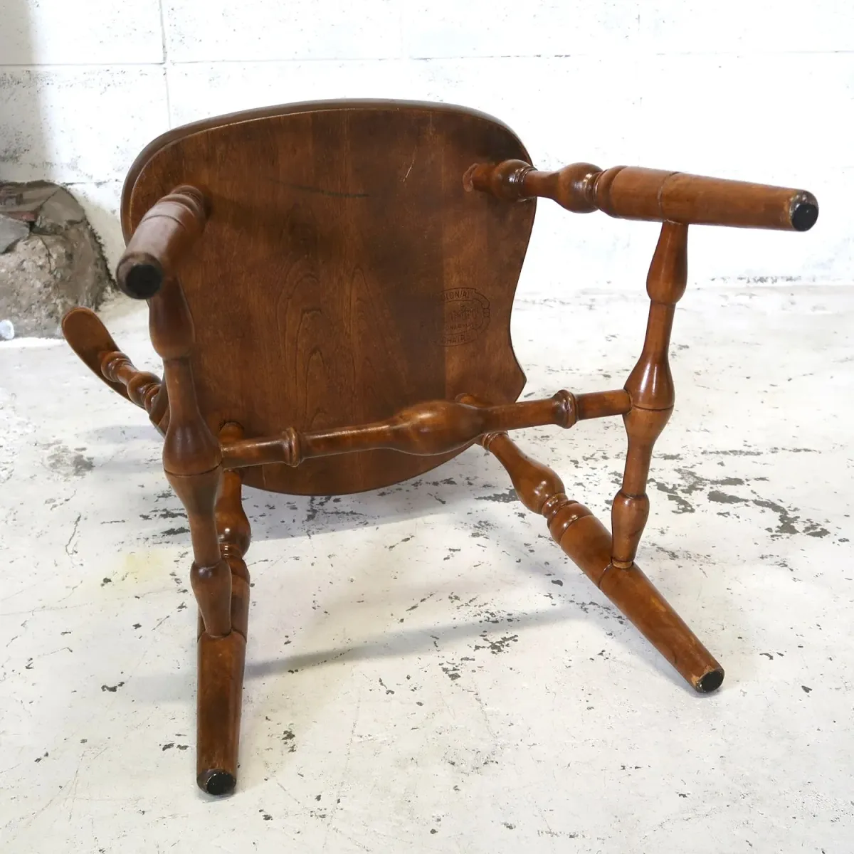 S.Bent&Bros アンティーク ウッド キャプテンチェア