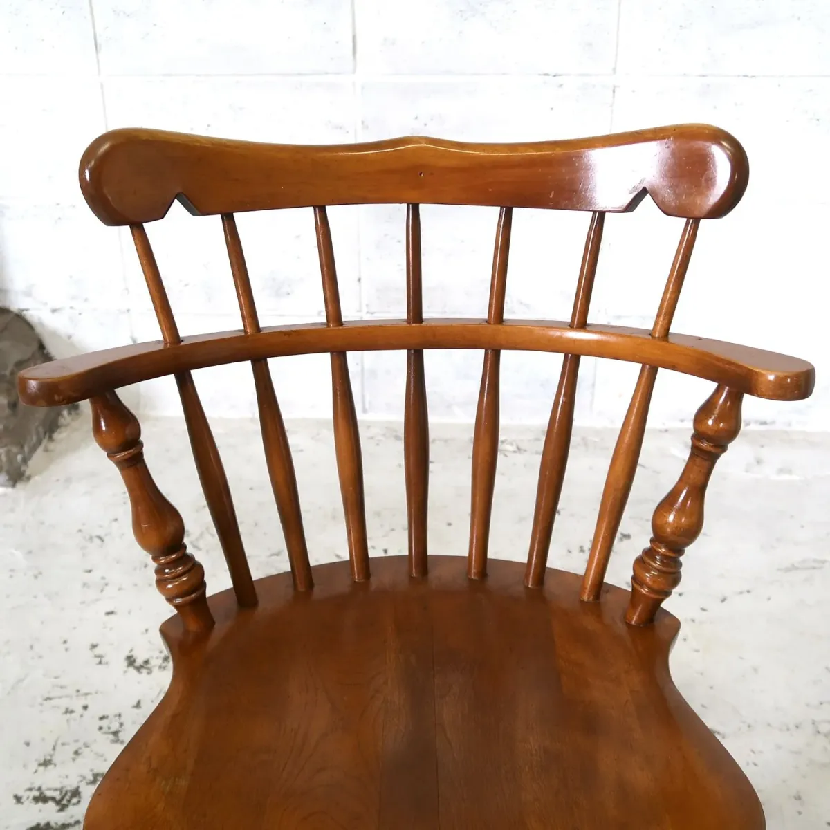 S.Bent&Bros アンティーク ウッド キャプテンチェア