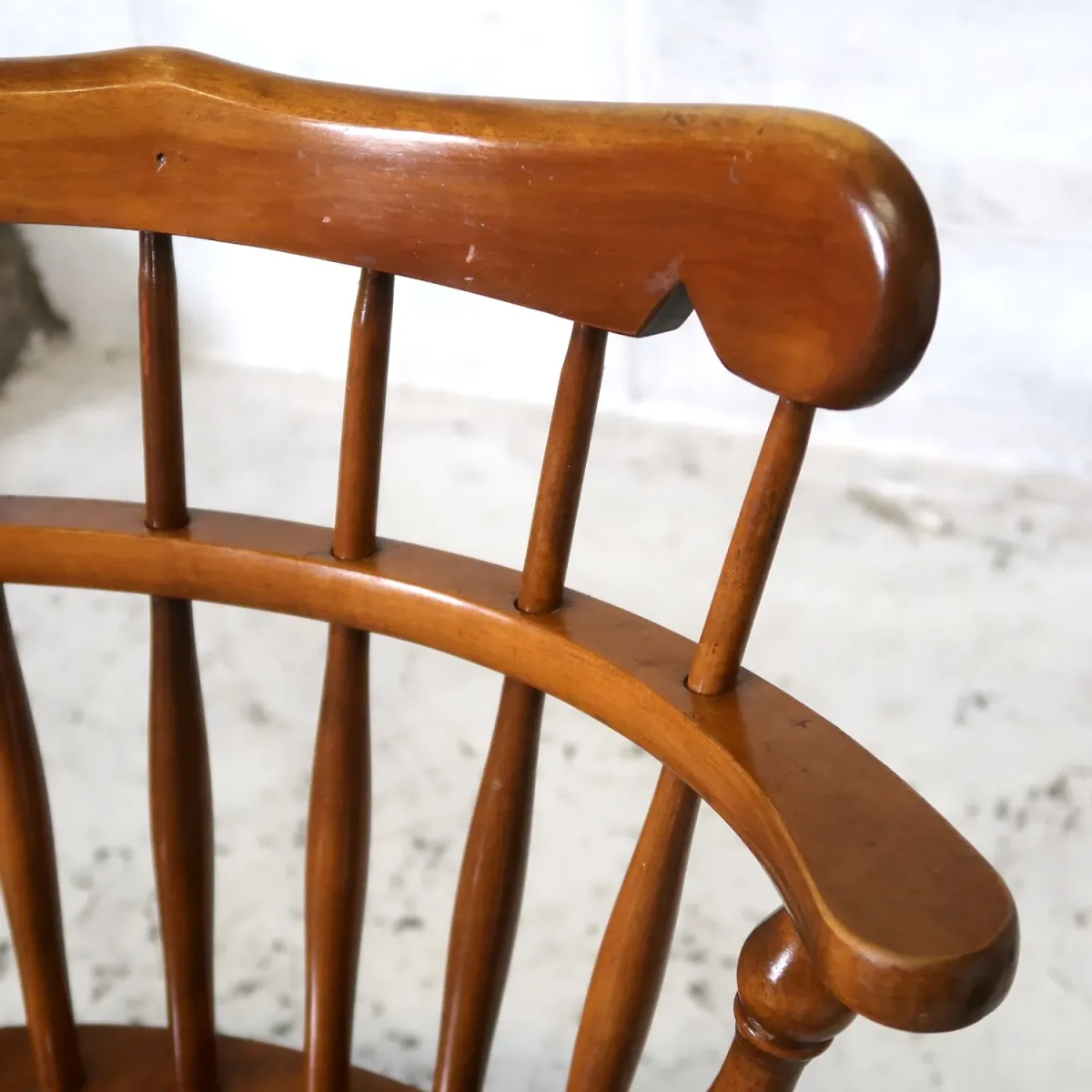 S.Bent&Bros アンティーク ウッド キャプテンチェア