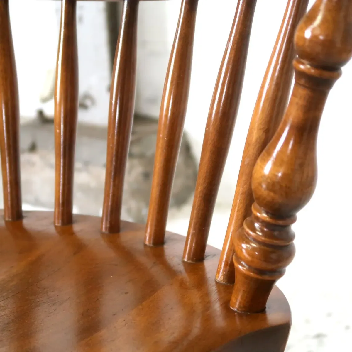 S.Bent&Bros アンティーク ウッド キャプテンチェア