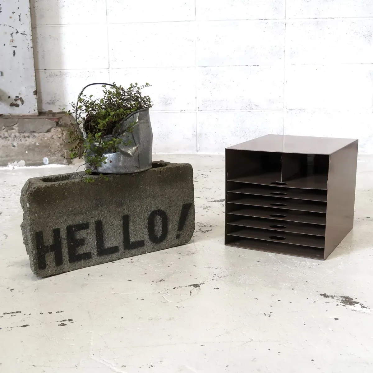 HUNTLIT-NING ビンテージ ペーパートレイ