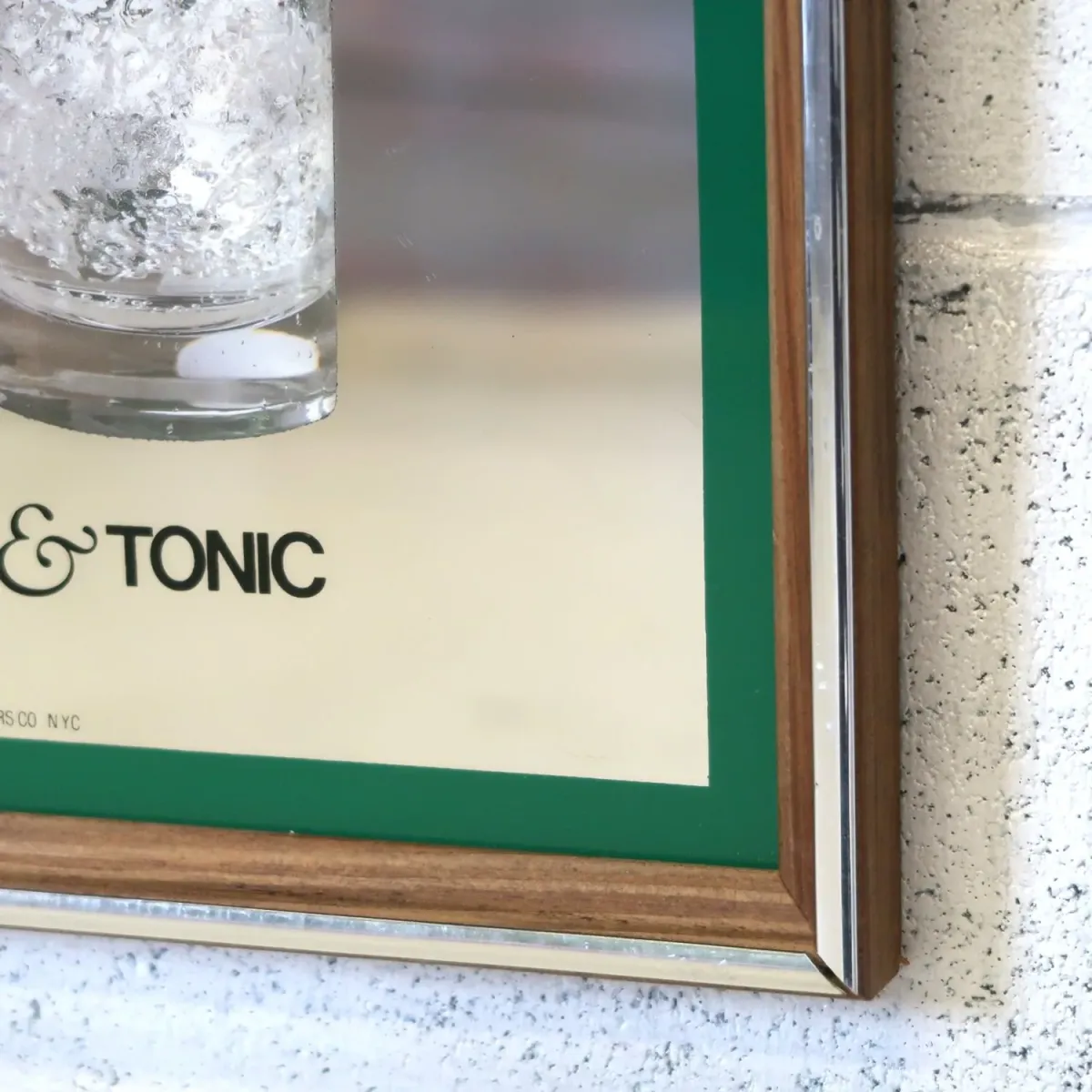 CROWN RUSSE VODKA ビンテージ パブミラー