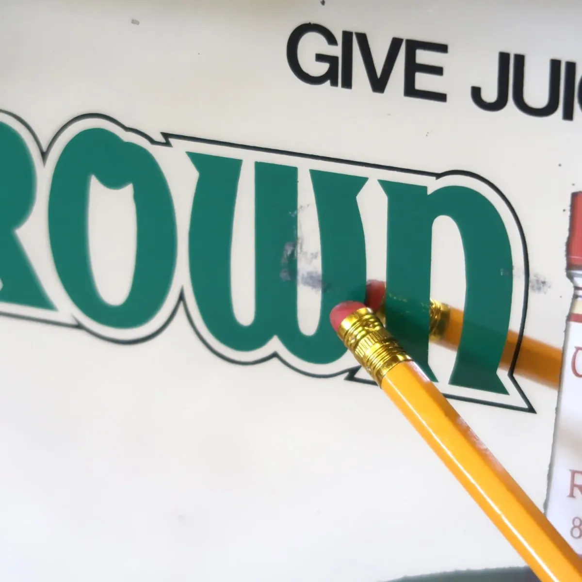 CROWN RUSSE VODKA ビンテージ パブミラー