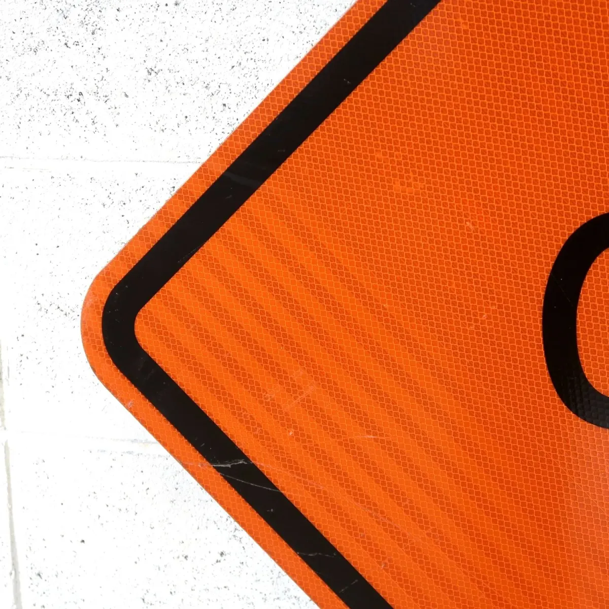 ROAD CLOSED AHEAD 大型ロードサイン