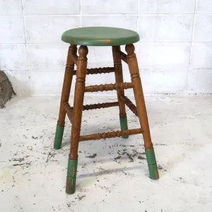 ビンテージ ウッドスツール