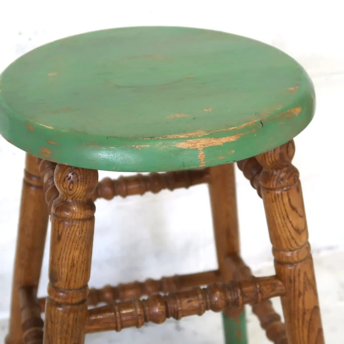 ビンテージ ウッドスツール