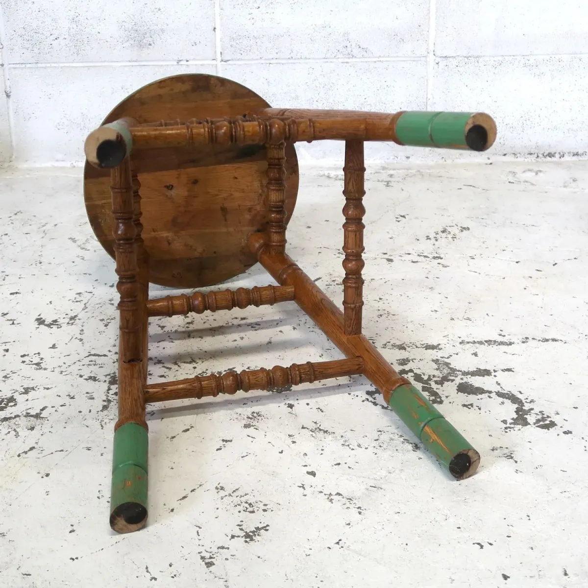 ビンテージ ウッドスツール