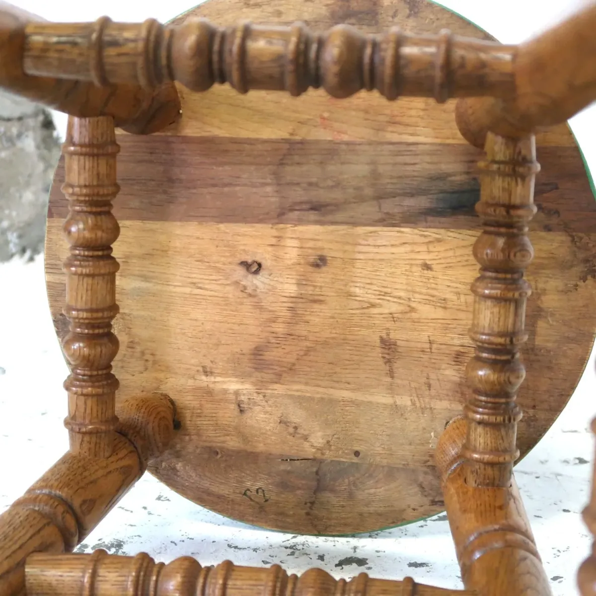 ビンテージ ウッドスツール