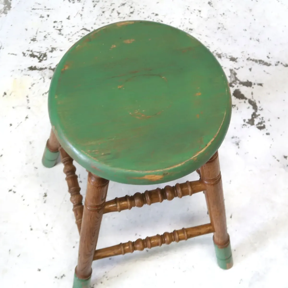 ビンテージ ウッドスツール