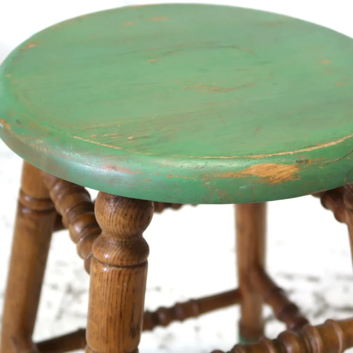 ビンテージ ウッドスツール